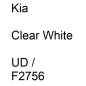 Preview: Kia, Clear White, UD / F2756.